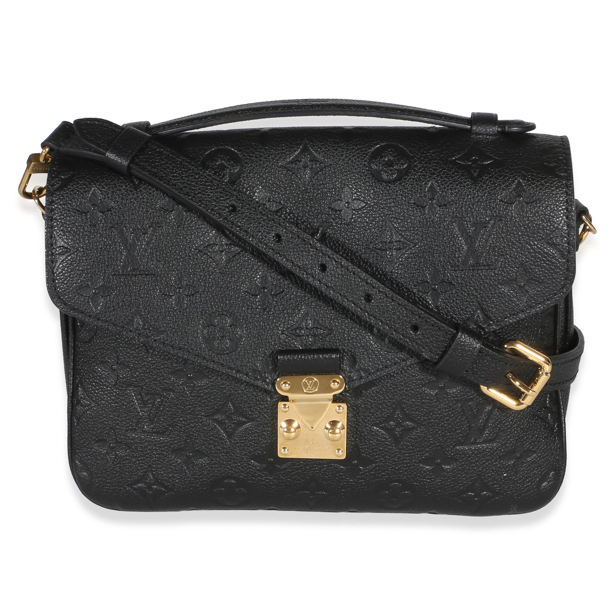 Louis Vuitton Black Monogram Empreinte Pochette Metis Handbag 2