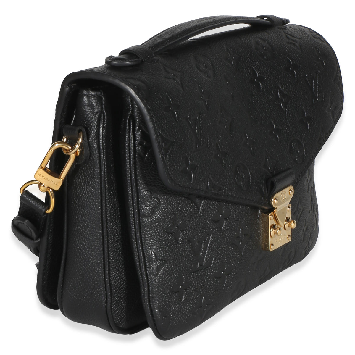 Louis Vuitton Black Monogram Empreinte Pochette Metis Handbag 4