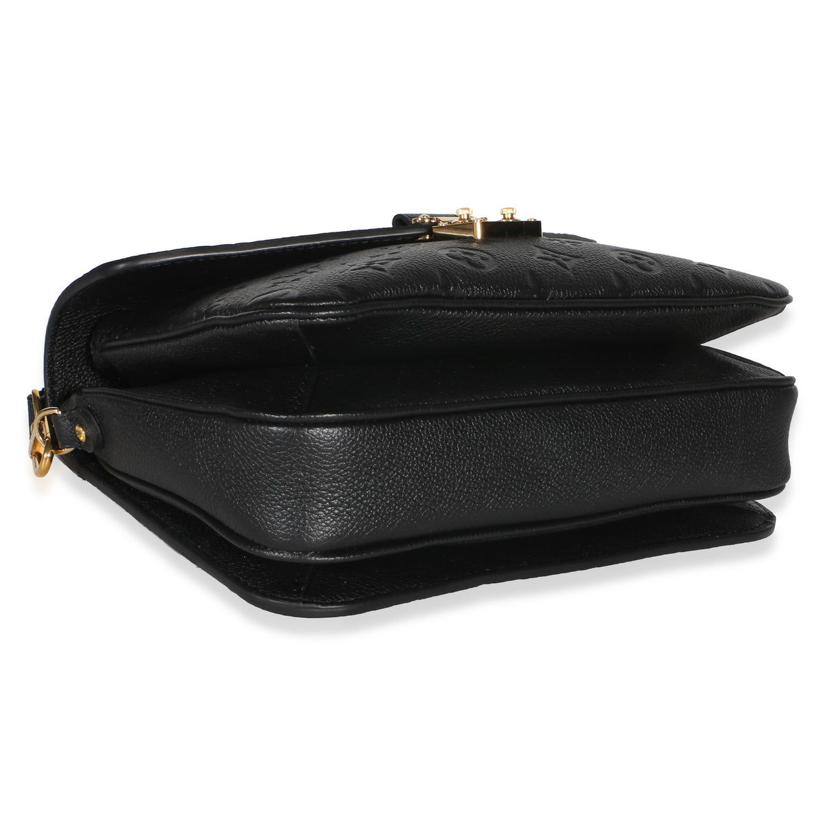 Louis Vuitton Black Monogram Empreinte Pochette Metis Handbag 8