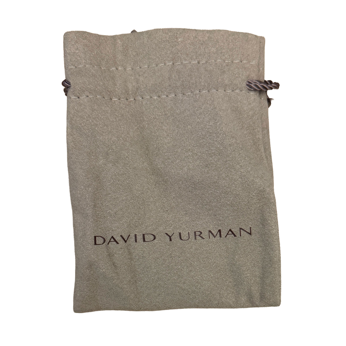 David Yurman Yellow Gold & Sterling Silver Figaro Heart Necklace box