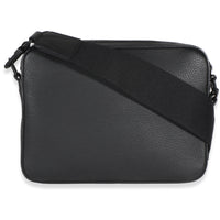 Louis Vuitton Black Calfskin Aerogram Fastline Messenger Handbag 4