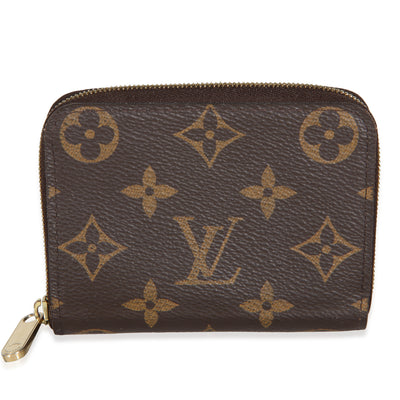 Louis Vuitton Monogram Canvas Zippy Coin Purse Wallet id