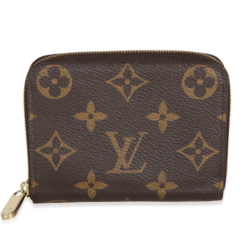 Louis Vuitton Monogram Canvas Zippy Coin Purse Wallet id