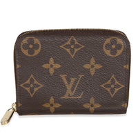 Louis Vuitton Monogram Canvas Zippy Coin Purse Wallet id