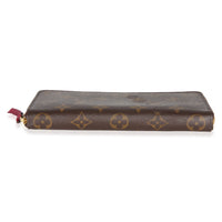 Louis Vuitton Fuchsia Monogram Canvas Clemence Wallet Wallet 5