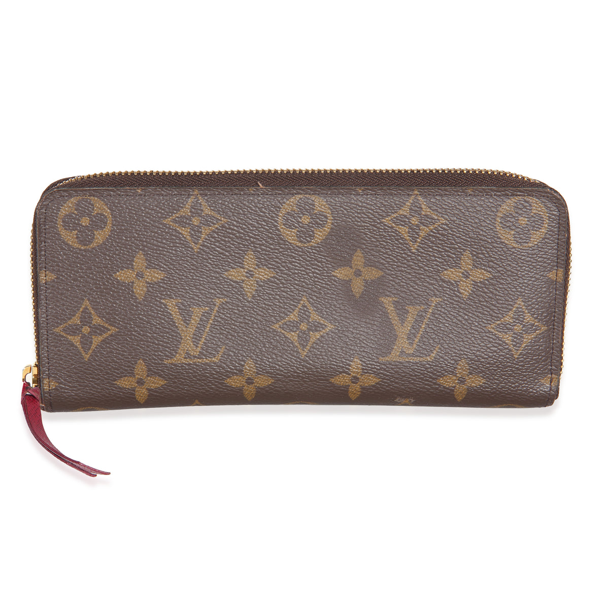 Louis Vuitton Fuchsia Monogram Canvas Clemence Wallet Wallet id
