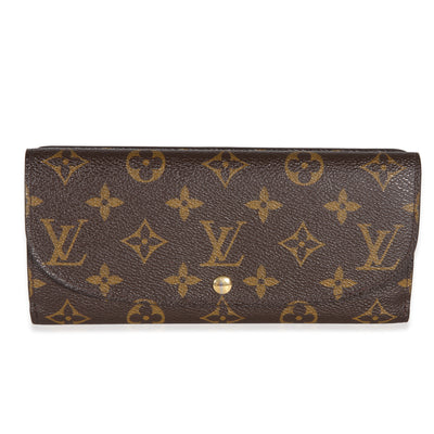Louis Vuitton Monogram Canvas Emilie Portefeuille Wallet Wallet id