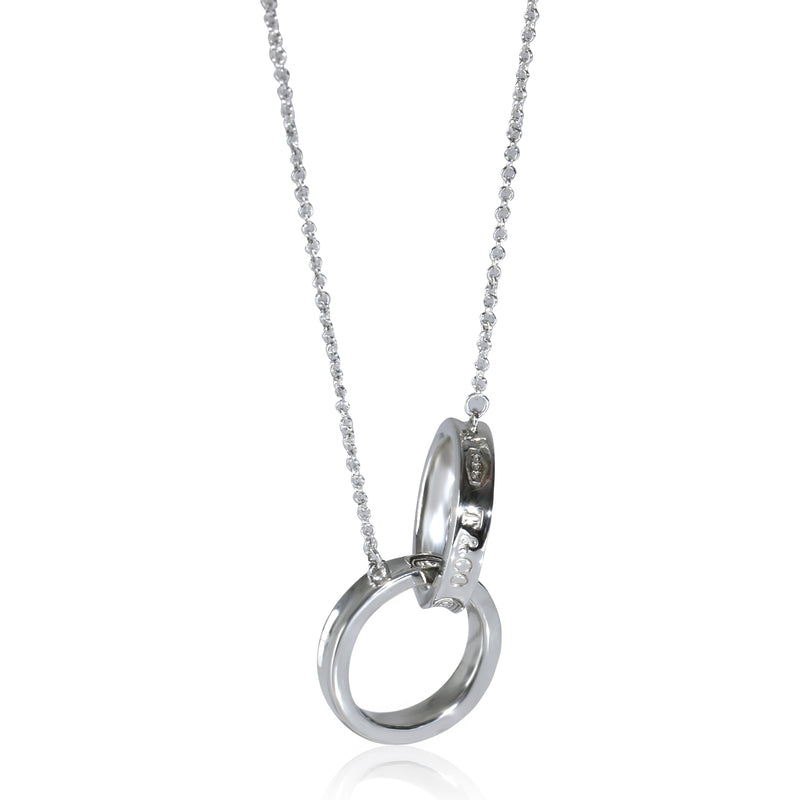 Tiffany & Co. Sterling Silver 1837 Circle Pendant