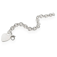 Tiffany & Co. Sterling Silver Heart Tag Bracelet