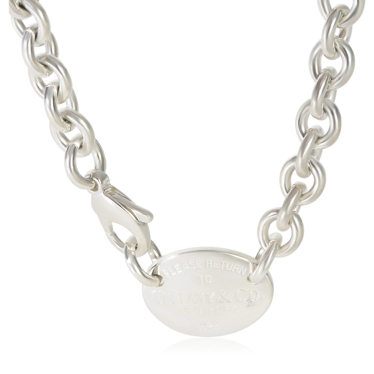 Tiffany & Co. Sterling Silver Return To Tiffany Necklace