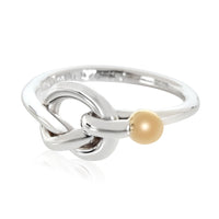 Tiffany & Co. Yellow Gold & Sterling Silver Vintage Knot Ring