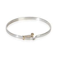 Tiffany & Co. Yellow Gold & Sterling Silver Vintage Hook Bracelet