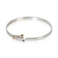 Tiffany & Co. Yellow Gold & Sterling Silver Vintage Hook Bracelet