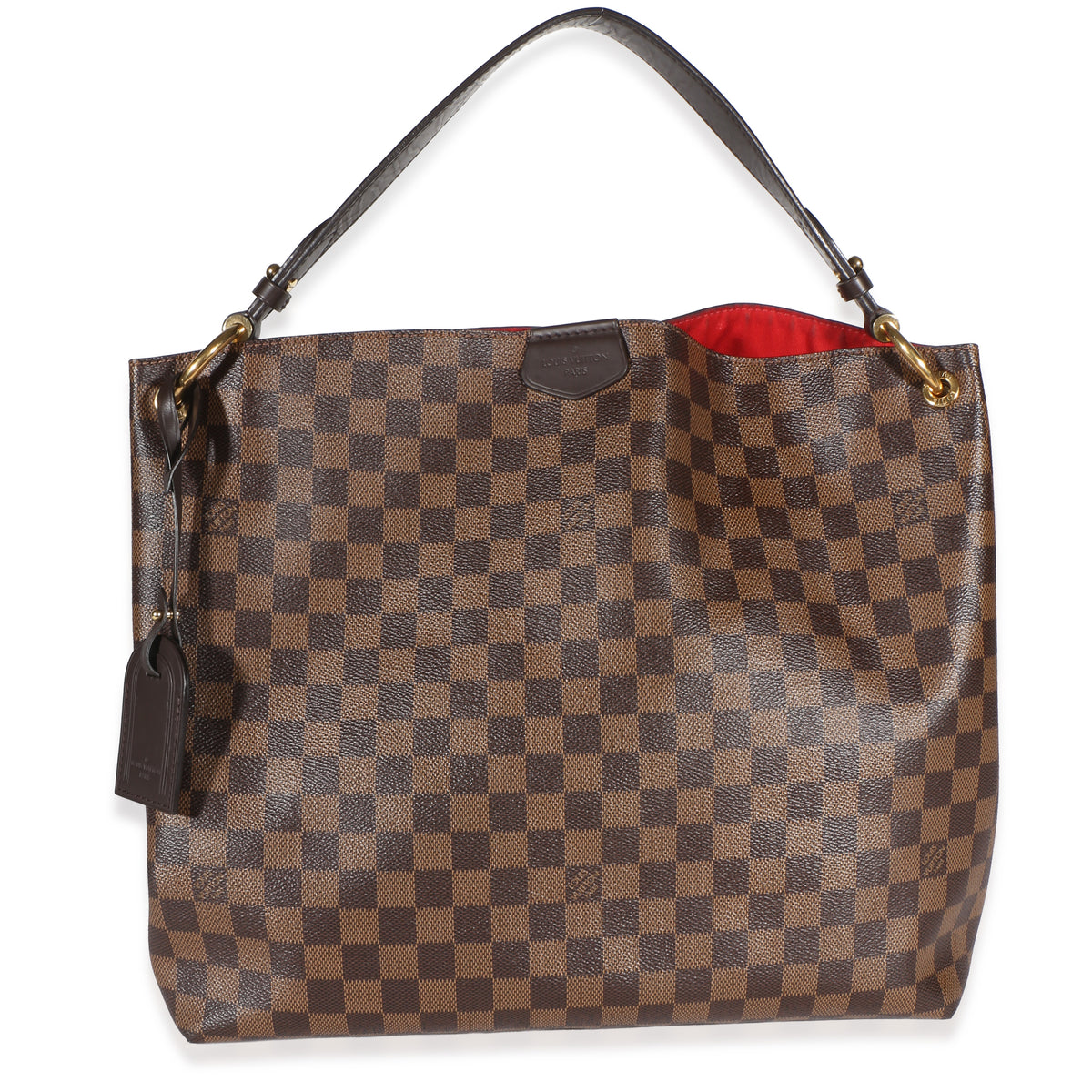 Louis Vuitton Damier Ebene Canvas Graceful MM Handbag fv