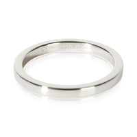 Tiffany & Co. Platinum 2mm Flat Band fv