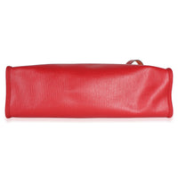 Hermès Rouge Piment Vache Hunter Berline Herbag Zip 31 PM PHW Handbag 5