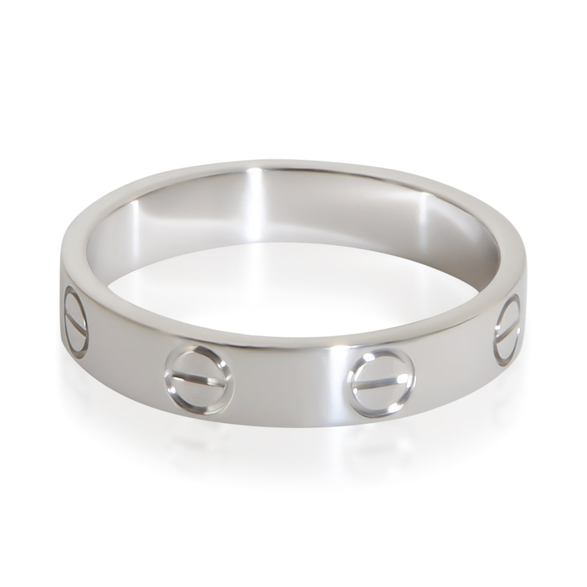Cartier White Gold Small Model Love Ring 2