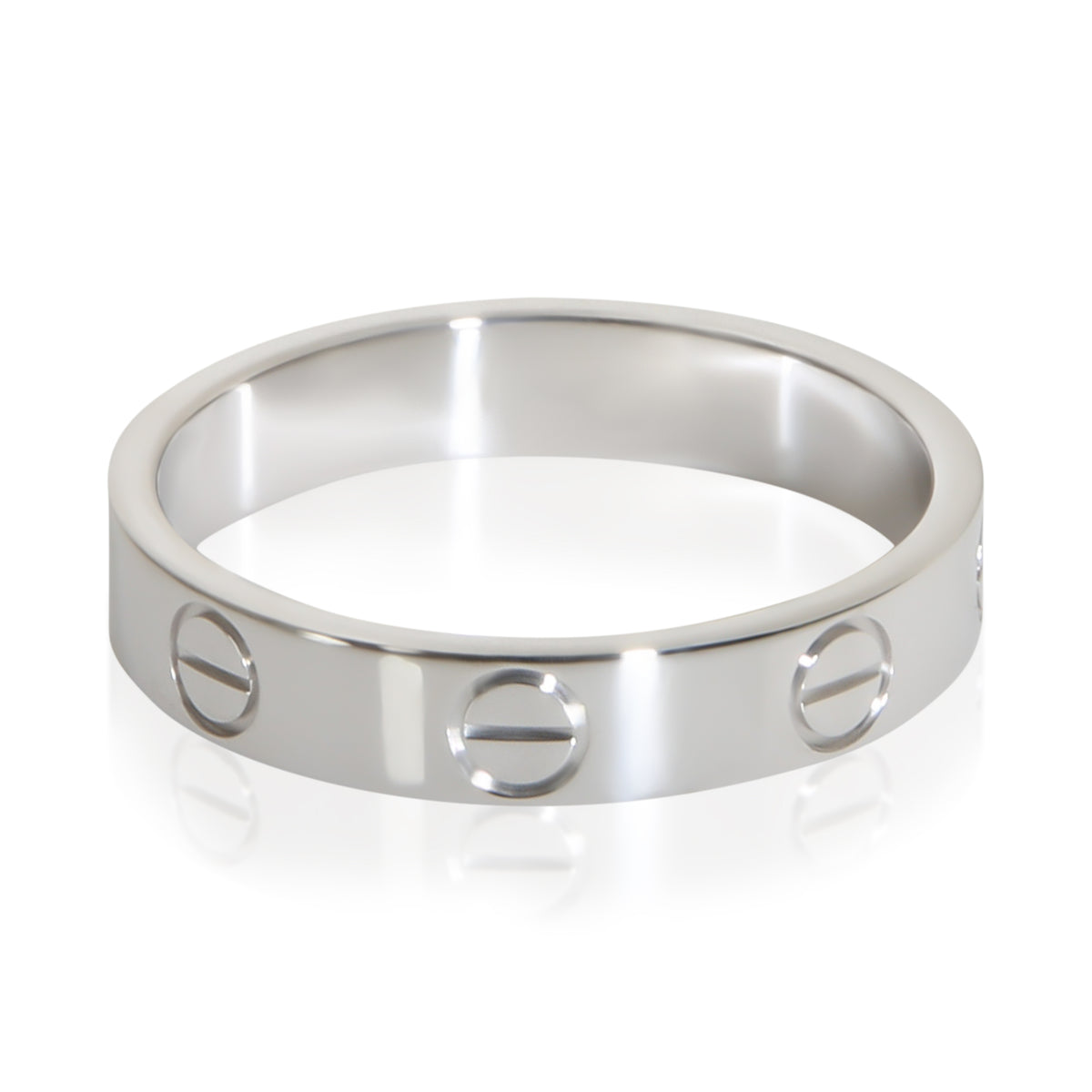 Cartier White Gold Small Model Love Ring 3