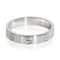 Cartier White Gold Small Model Love Ring 3