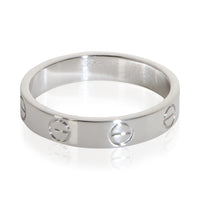 Cartier White Gold Small Model Love Ring fv