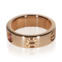 Cartier Rose Gold Pink Sapphire Love Ring 2