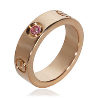 Cartier Rose Gold Pink Sapphire Love Ring 4