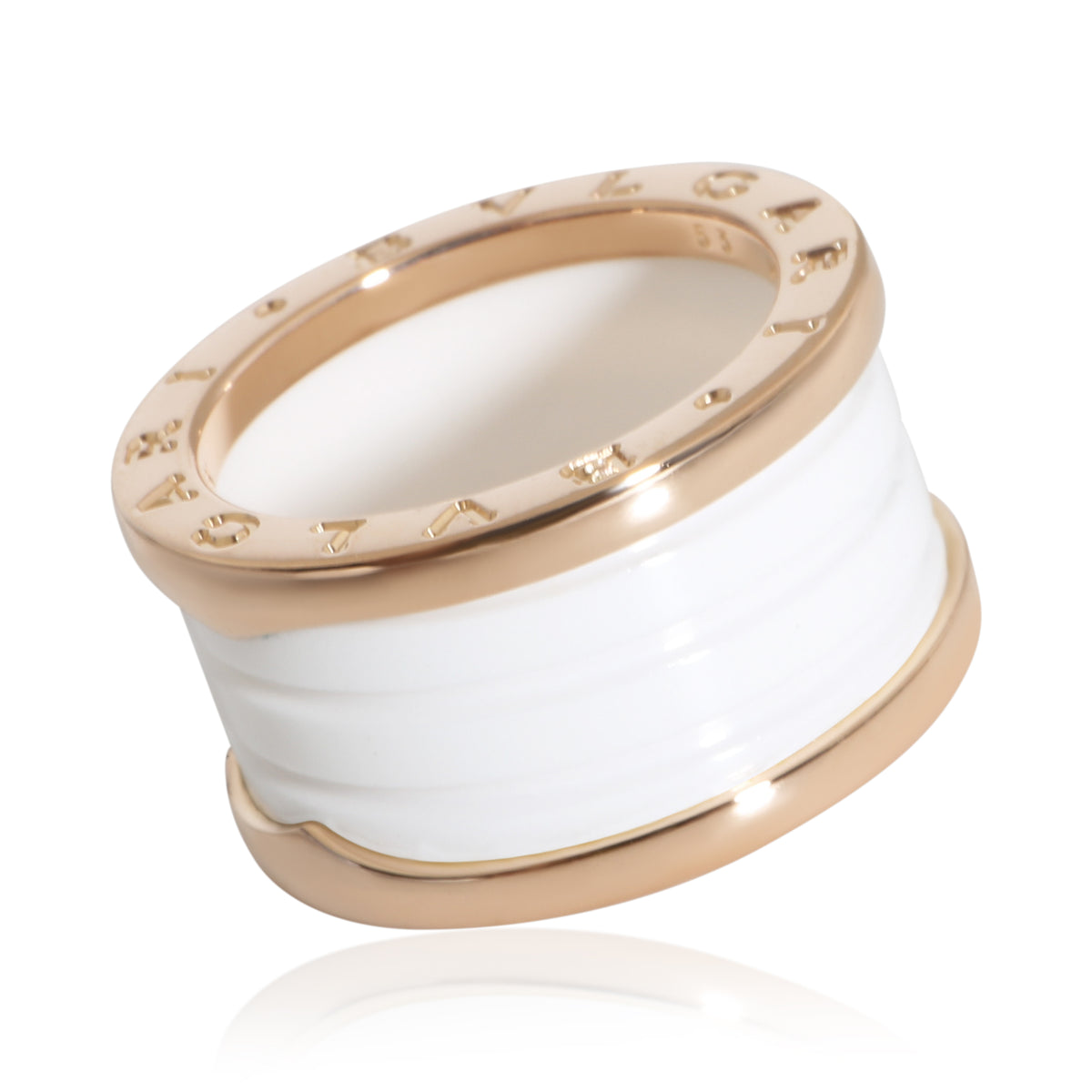 BVLGARI Rose Gold B.zero1 Ring 3