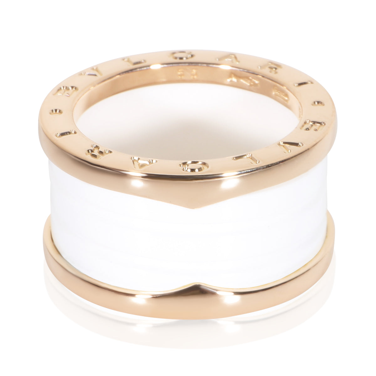 BVLGARI Rose Gold B.zero1 Ring fv