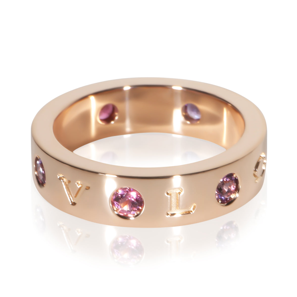 BVLGARI Rose Gold Tourmaline and Amethyst Roman Sorbet Ring 2