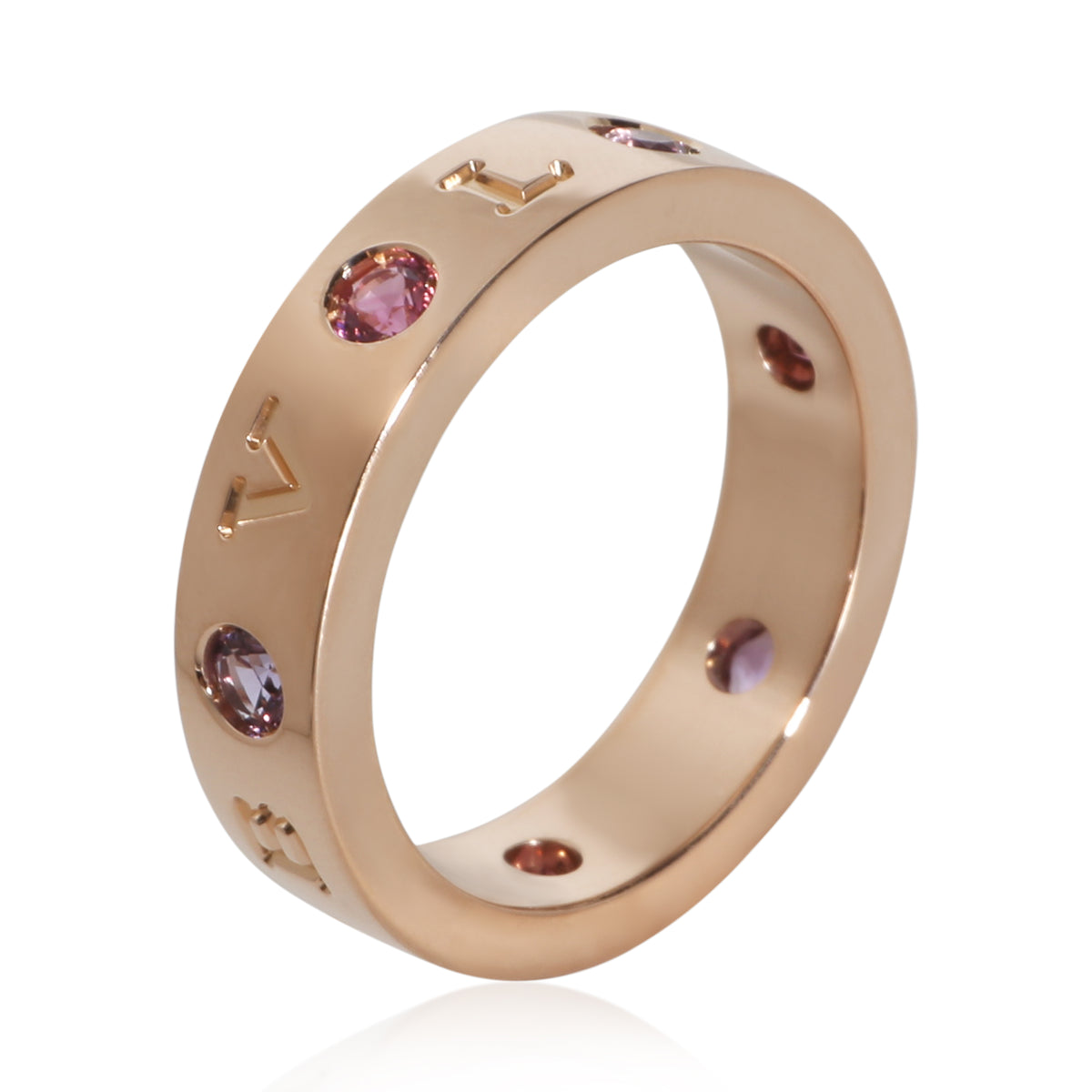 BVLGARI Rose Gold Tourmaline and Amethyst Roman Sorbet Ring 3