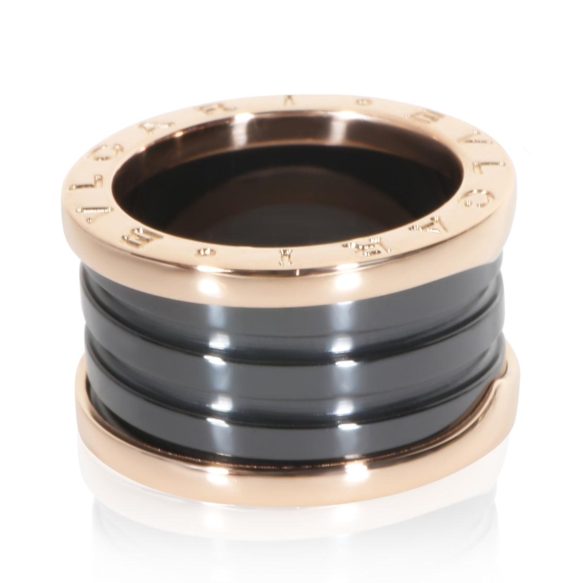 BVLGARI Rose Gold B.zero1 Ring 3