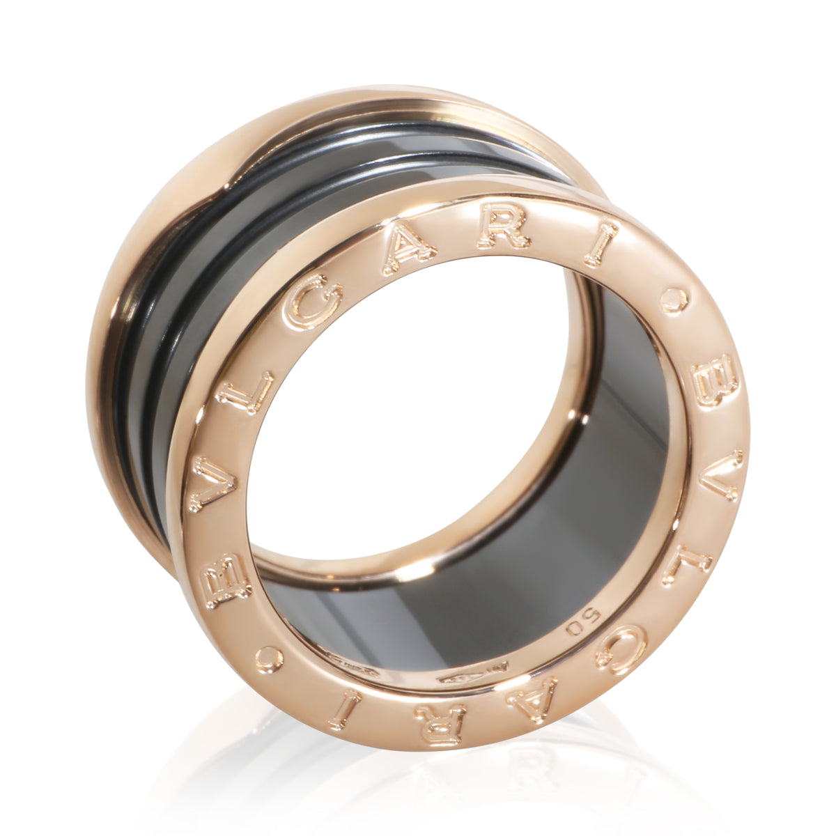 BVLGARI Rose Gold B.zero1 Ring 4