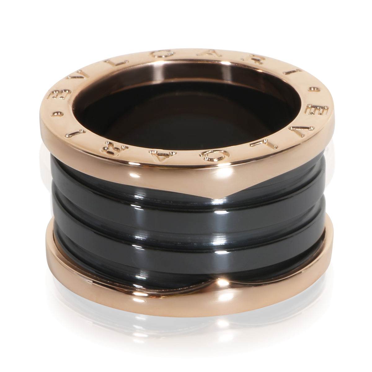 BVLGARI Rose Gold B.zero1 Ring fv