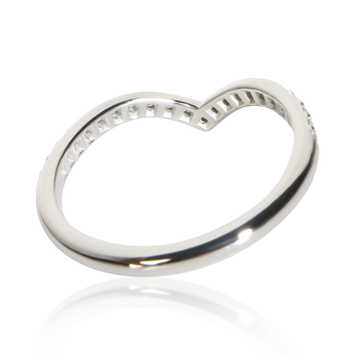 Tiffany & Co. Platinum Diamond Soleste V Band 3