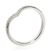 Tiffany & Co. Platinum Diamond Soleste V Band 5
