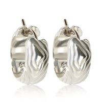 Tiffany & Co. Sterling Silver Small Hoop Earrings 2