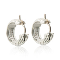 Tiffany & Co. Sterling Silver Small Hoop Earrings 3