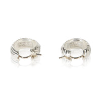 Tiffany & Co. Sterling Silver Small Hoop Earrings 4