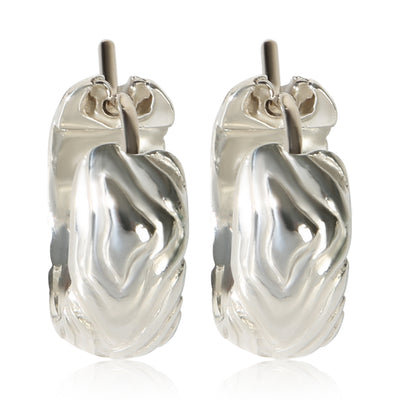 Tiffany & Co. Sterling Silver Small Hoop Earrings fv
