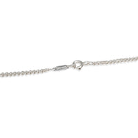 Tiffany & Co. Sterling Silver Infinity Necklace