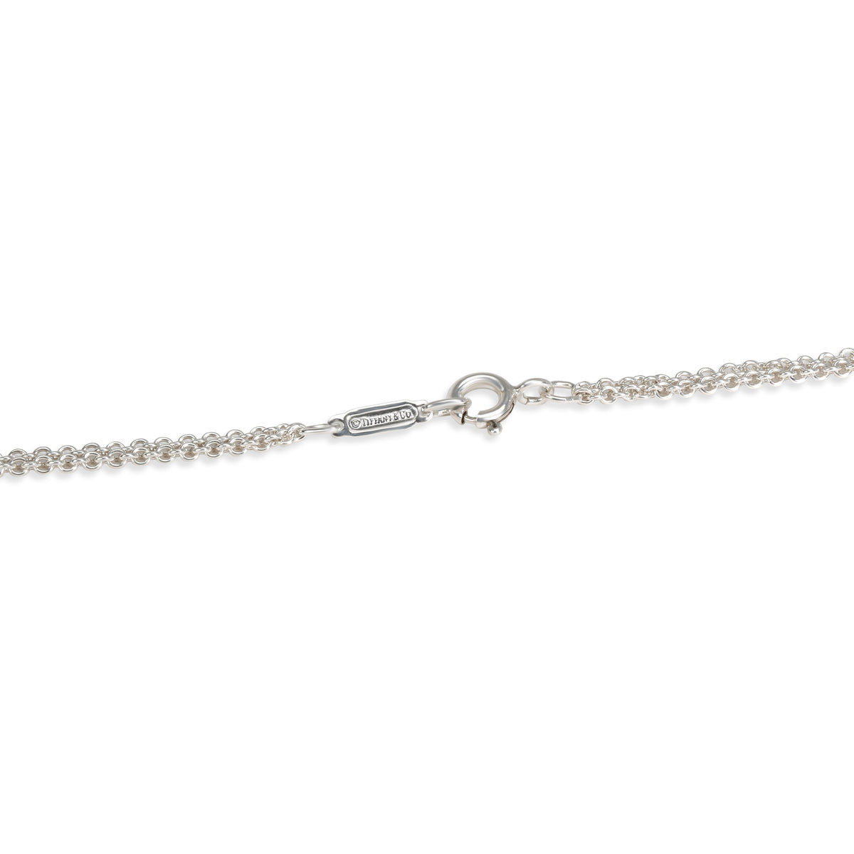 Tiffany & Co. Sterling Silver Infinity Necklace