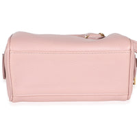 Celine Pink Grained Calfskin Mini Boston Bag Handbag 5