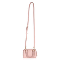 Celine Pink Grained Calfskin Mini Boston Bag Handbag 9