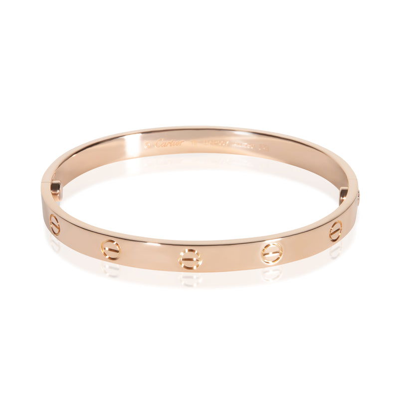 Cartier Rose Gold Love Bracelet fv