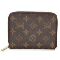 Louis Vuitton Monogram Canvas Zippy Passport Holder Wallet id