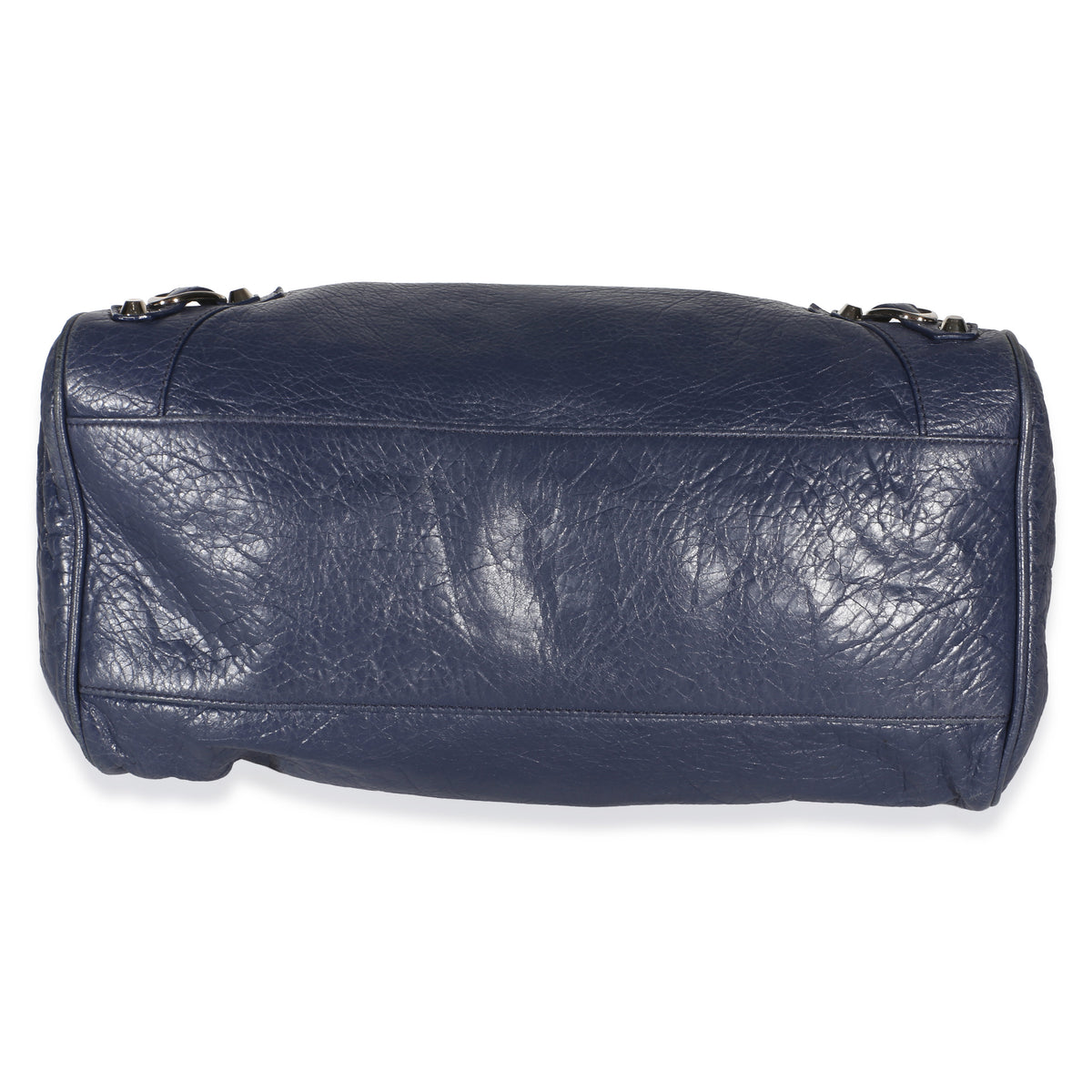 Balenciaga Bleu Obscur Agneau Silver Hardware Velo Bag Handbag 5