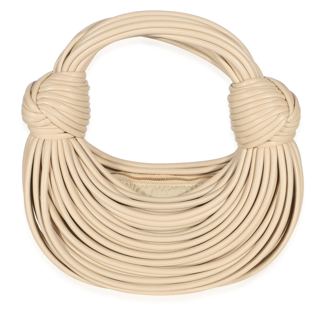 Bottega Veneta Porridge Nappa Mini Tubular Double Knot Bag Handbag id