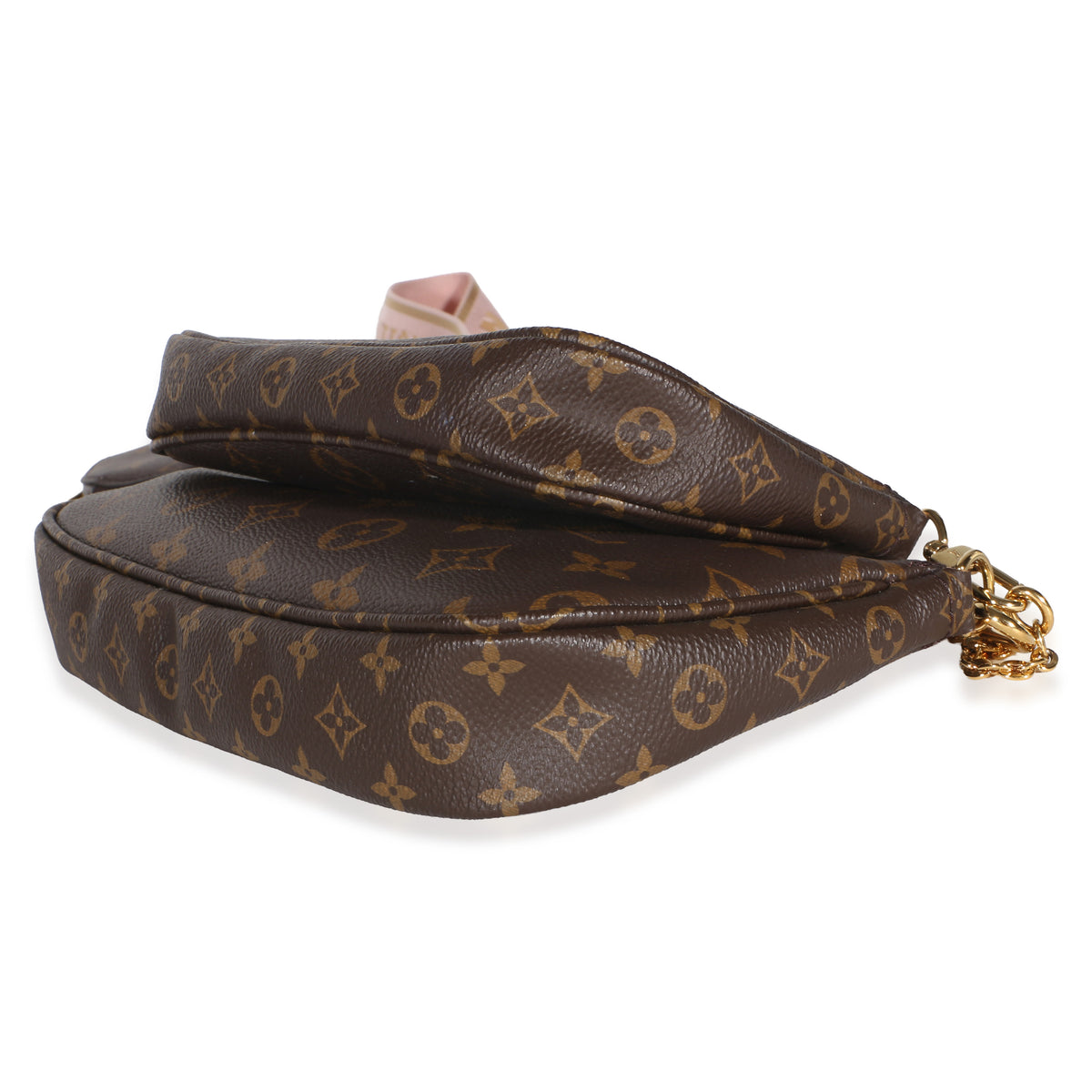 Louis Vuitton Rose Clair Monogram Canvas Multi Pochette Handbag 7