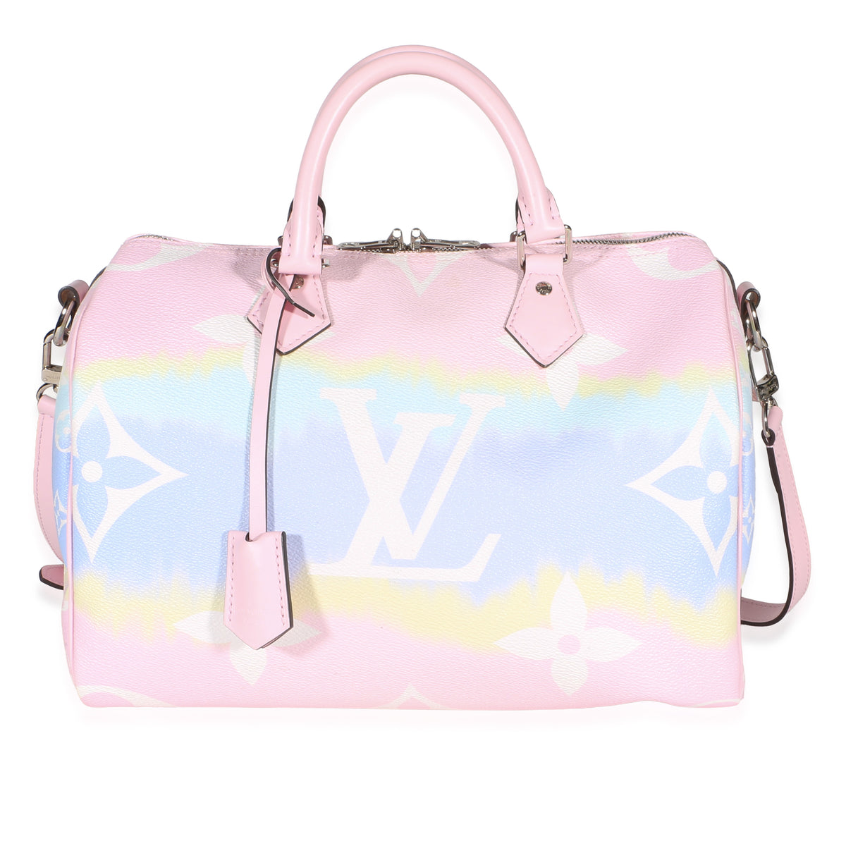 Louis Vuitton Pastel Monogram Canvas Escale Speedy Bandouliere 30 Handbag id