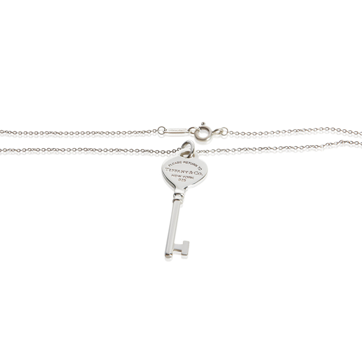 Tiffany & Co. Sterling Silver Return To Tiffany Key Pendant 2